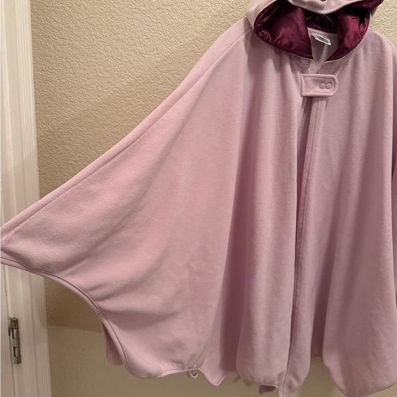 Cute Purple Pusheen Hooded Cape with Animal Ears - Picture 3 of 8